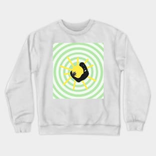 Sunny positive hug Crewneck Sweatshirt